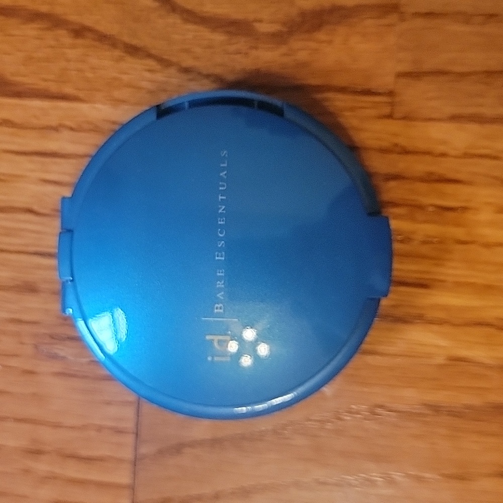 Teal Bare Minerals Compact with Brush